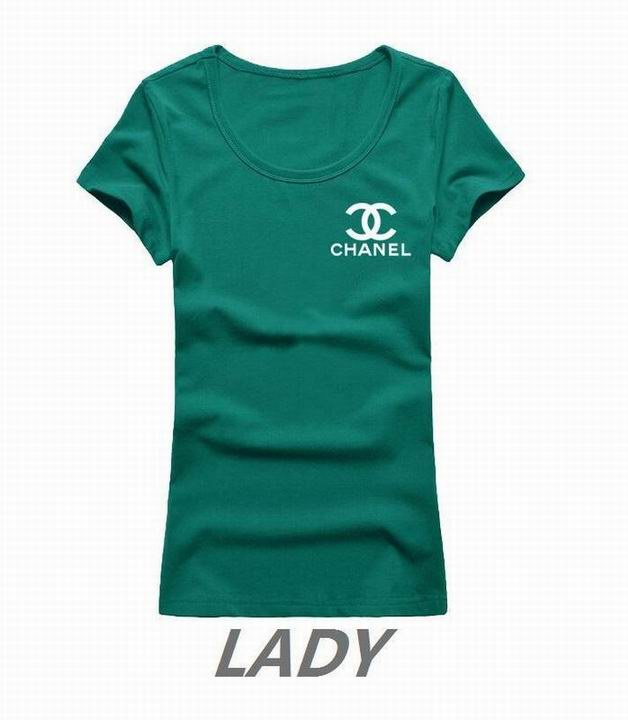 Chanel short round collar T woman S-XL-046